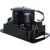 Переносная розетка Bylectrica 1-местная штепсельная с заз.конт. каучук IP44, Р16-413