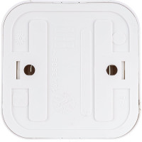 Розетка Bylectrica 1-местная ОУ со шторкой, серия ПРАЛЕСКА, белый РА16-279