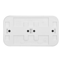 Розетка Bylectrica 2-местная ОУ со шторкой, серия ПРАЛЕСКА, белый, РА16-273