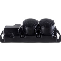 Переносная розетка Bylectrica 2-местная штепсельная с заз.конт. каучук IP44, Р16-415