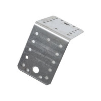 Крепежный прочный уголок VORMANN 90х90х65х2 мм, нержавеющая сталь 070925000RF