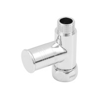 Прямой кран-вентиль SMT ручка колпачок, хром, 3/4х1/2 г/ш, 2 шт 8831SCH0405/2C