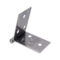 Широкая петля VORMANN 80x28х1 мм, нержавеющая сталь 010505080