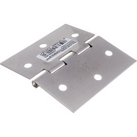 Прямая петля VORMANN 70х70х1,2 мм, нержавеющая сталь 010503070