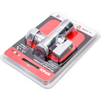 Шаровый угловой кран с фильтром Terma TRm 1/2х3/8 с цангой на 10 мм., с отражателем 25644