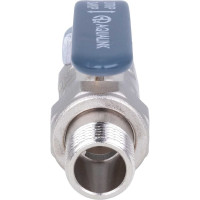 Шаровой кран со сгоном AQUALINK вн-нар 1 1/4 U ручка 3948