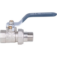 Шаровой кран со сгоном AQUALINK вн-нар 1 1/4 U ручка 3948