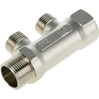 Коллектор резьбовой AQUALINK вн-нар 3/4, 1/2х2 (Цена за упаковку 2 шт.)  арт. 2421