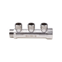 Коллектор резьбовой AQUALINK вн-нар 3/4, 1/2х4 (Цена за упаковку 2 шт.)  арт. 2423