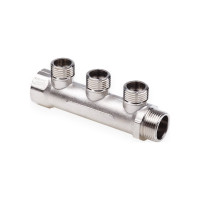 Коллектор резьбовой AQUALINK вн-нар 3/4, 1/2х4 (Цена за упаковку 2 шт.)  арт. 2423