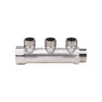 Коллектор резьбовой AQUALINK вн-нар 3/4, 1/2х4 (Цена за упаковку 2 шт.)  арт. 2423