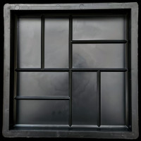 Форма 8 кирпичей Формыпласт 30х30х3 см 153