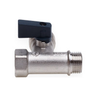 Шаровой кран AQUALINK трехпроходной 1/2 вн x 3/4 нарx 1/2 нар 01175