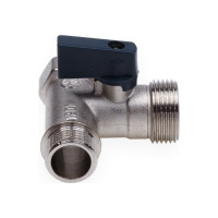 Шаровой кран AQUALINK трехпроходной 1/2 вн x 3/4 нарx 1/2 нар 01175