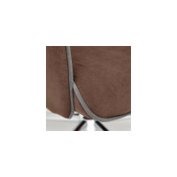 Кресло TetChair CHARM флок коричневый 6 13911