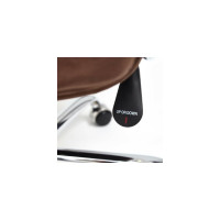 Кресло TetChair SOFTY LUX флок коричневый 6 13595