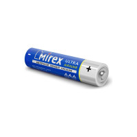 Батарея Mirex, щелочная LR03 / AAA 1,5V 4 шт shrink 23702-LR03-S4