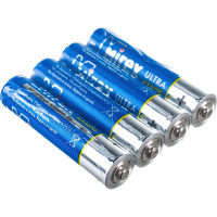 Батарея Mirex, щелочная LR03 / AAA 1,5V 4 шт shrink 23702-LR03-S4