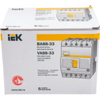 Автоматический выключатель IEK ВА88-33 3Р 125А 35кА SVA20-3-0125