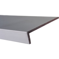 Угловой профиль ALBERTS алюминиевый, серебристый, 40x10x2х2000 мм 474799