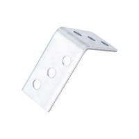 Перфорированный уголок ALBERTS оцинкованный, 40х40х20х2 мм 330156