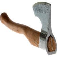 Кованый топор с деревянной рукояткой Без бренда Ижсталь-ТНП Викинг-Премиум 600 г 20725