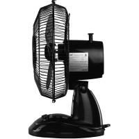 Бытовой настольный вентилятор RIX RDF-2200B, цвет черный, 25Вт 47458