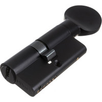 Цилиндровый механизм Fuaro D-PRO502/60 mm /25+10+25/ BL черный, 5 кл. 42511