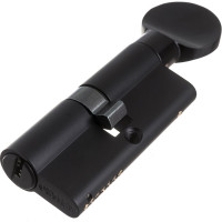 Цилиндровый механизм Fuaro D-PRO502/70 mm /30+10+30/ BL чёрный, 5 кл. 42603