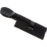 Цилиндровый механизм Fuaro D-PRO502/70 mm /30+10+30/ BL чёрный, 5 кл. 42603