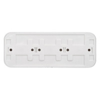 Розетка Bylectrica 3-местная ОУ с заз.конт., серия ПРАЛЕСКА, белый, РА16-265