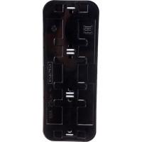 Розетка Bylectrica 3-местная ОУ, серия ПРАЛЕСКА, черный, РА16-263 черный