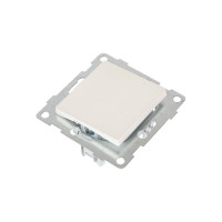 Механизм выключателя GUSI ELECTRIC 1 клавиша, СУ, 10А, 250В, жемчуг С11В1-028