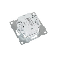 Механизм выключателя GUSI ELECTRIC 1 клавиша, СУ, 10А, 250В, жемчуг С11В1-028