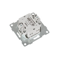 Механизм выключателя GUSI ELECTRIC 2 клавишный, СУ, 10А, 250В, жемчуг С10В2-028