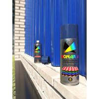 Аэрозольная эмаль для профнастила MONARCA RAL5005 сигнальный синий 75005