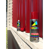 Аэрозольная эмаль для профнастила MONARCA RAL3005 красное вино 73005