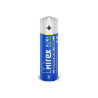 Батарея Mirex, щелочная LR6 / AA 1,5V 4 шт shrink 23702-LR6-S4