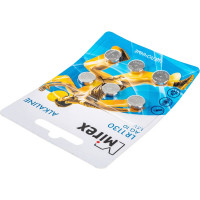 Батарея Mirex, щелочная AG10 / LR1130 1,5V 6 шт ecopack 23702-LR1130-E6
