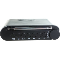 Цифровой радиоприемник Perfeo ТАЙГА FM MP3 встроенный аккумулятор, USB, серый 30015160