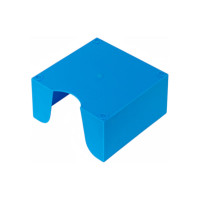 Пластбокс для бумажного блока ОСКОЛПЛАСТ 9х9х5 см, голубой 995-13