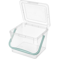 Ведро для стирального порошка Econova 235х210х162 мм бесцветный 431226301