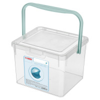 Ведро для стирального порошка Econova 235х210х162 мм бесцветный 431226301
