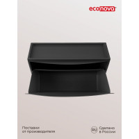 Обувница Econova 512х185х380 мм, черный 434218313