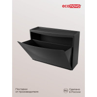 Обувница Econova 512х185х380 мм, черный 434218313