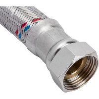 Подводка гибкая для воды Гигант вн-вн 1 - 60 см AQUALINE 04964