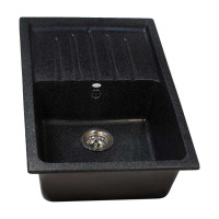 Кухонная мойка ULGRAN U-400 цвет: черный U-400-308