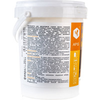 Акриловая интерьерная моющаяся краска APIS белая, ведро 1,5 кг 4665296515124