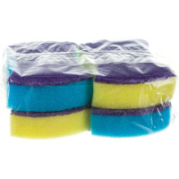 Хозяйственные губки EUROHOUSE LUX Лабрис 4 шт 13936