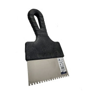 Шпатель для клея DeltaRoll 150 мм, зуб 4х4, нержавейка S44150